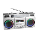 80s Party Bluetooth BoomBox Sliver - By Laser