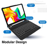 iPad 10.9-inch Wireless Keyboard Case Black - By Laser