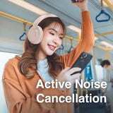 ANC Bluetooth Headphone Transcendent Pink - By Laser