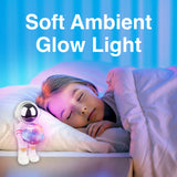 Laser Astronaut Glow Light Bluetooth Speaker