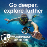 Navig8r Trek 4K Dual Screen Action Camera