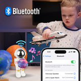 Laser Astronaut Glow Light Bluetooth Speaker