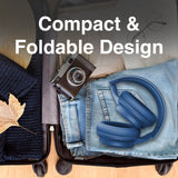 Bluetooth EQ Headphones Navy - By Laser