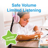 Kids Angel Wings Headphones with Mic Pink - By Laser