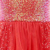Twinkling Red Dress - By Pink Poppy