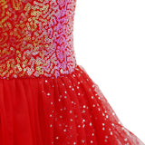 Twinkling Red Dress - By Pink Poppy