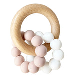 Beechwood Double Teether Ring in Petal White - By Alimrose