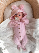 Classic Knit Hoodie Romper - By Little B's Nursery