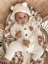 Classic Knit Hoodie Romper - By Little B's Nursery