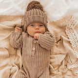 Heirloom Swaddle in Sand by Kute Cuddles
