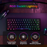 Gaming Mini Mechanical Keyboard Black - By Laser