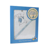 Peter Rabbit Blue & White Hooded Towel