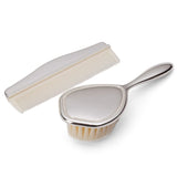 Silver Plated Newborn Brush & Comb Set - By Whitehill