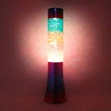 13"Rainbow Electroplating Revolving Glitter Lamp - By Pink Poppy