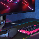 RGB LED Gaming Mouse Pad Extra Large - By Laser