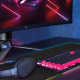 RGB LED Gaming Mouse Pad Extra Large - By Laser