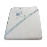 Peter Rabbit Blue & White Hooded Towel