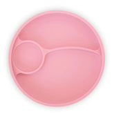 Pink Divided Suction Plate - By Bright Berry