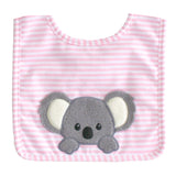 Baby Koala Bib Pink - By Alimrose