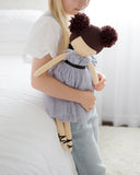 Ruby Pom Pom Doll Lavender 48cm - By Alimrose