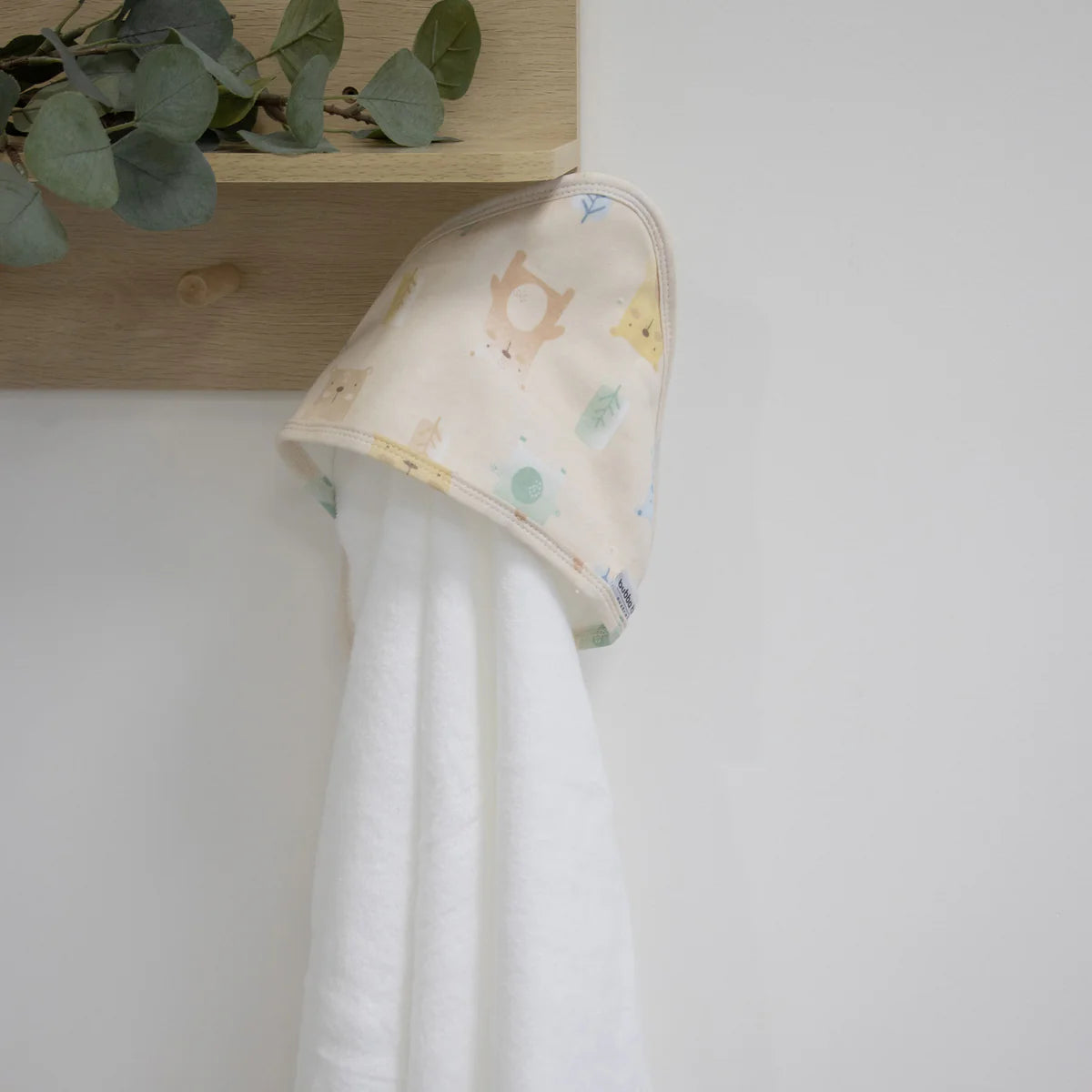 Woodland Bear Hooded Towel - By Bubba Blue