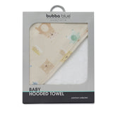 Woodland Bear Hooded Towel - By Bubba Blue