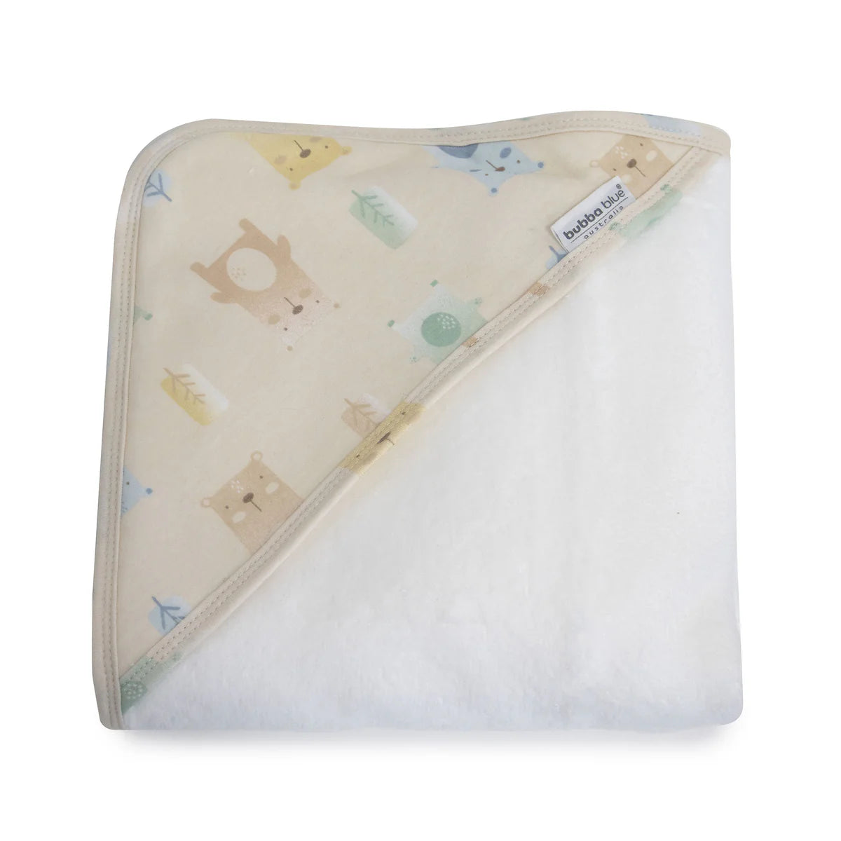 Woodland Bear Hooded Towel - By Bubba Blue