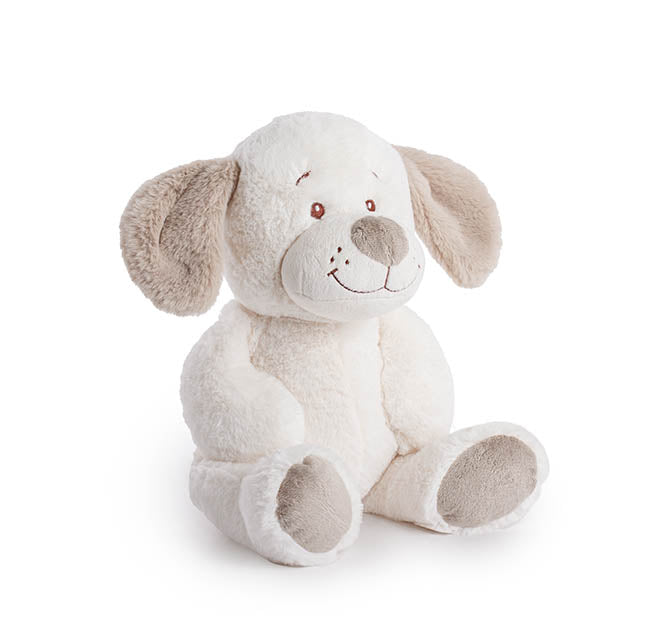 Hugo Puppy in White 24cmST By Teddy Time