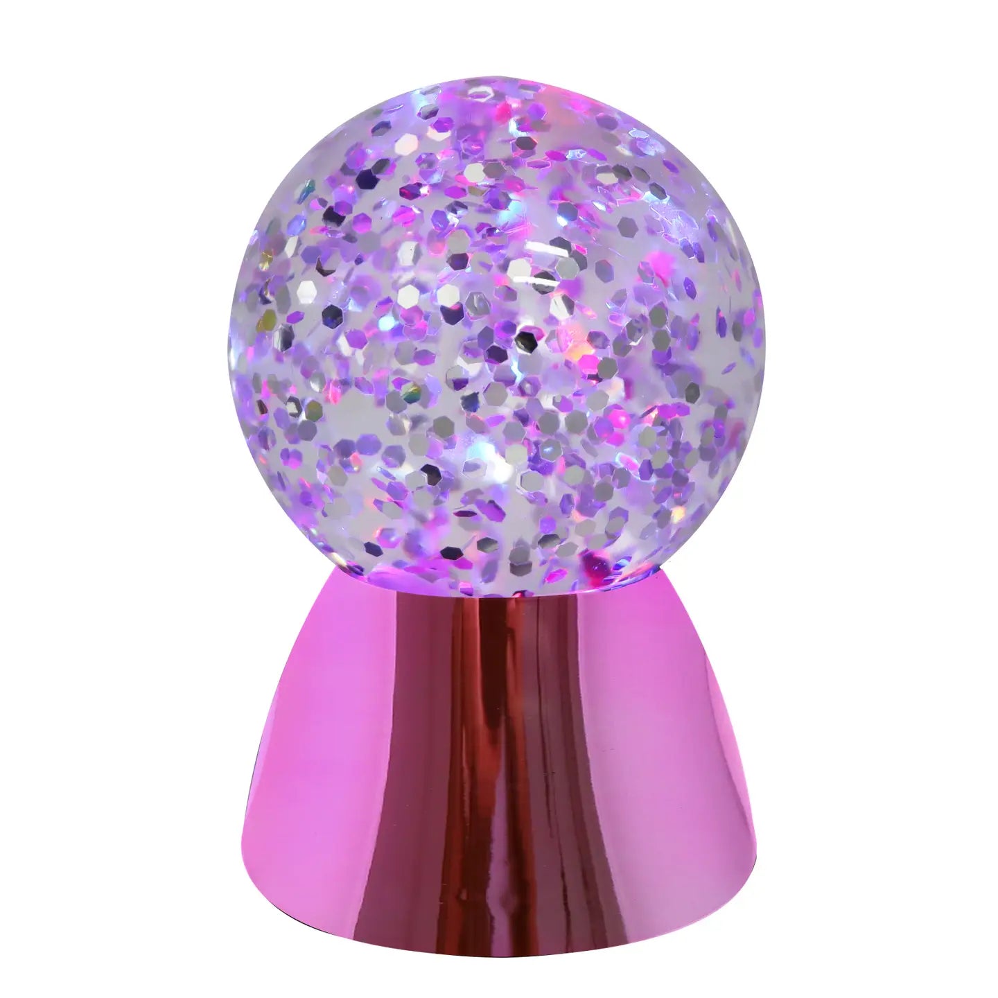 5.5"Glitter Waterball Light - By Pink Poppy