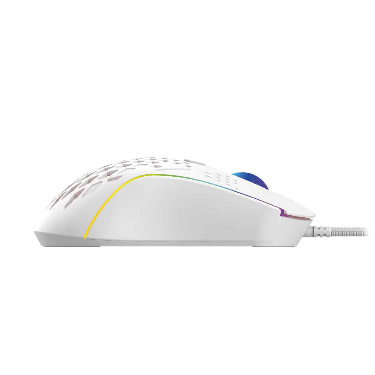RGB Lightweight Gaming Mouse White - By Laser