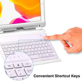 iPad 10.9-inch Wireless Keyboard Case White - By Laser
