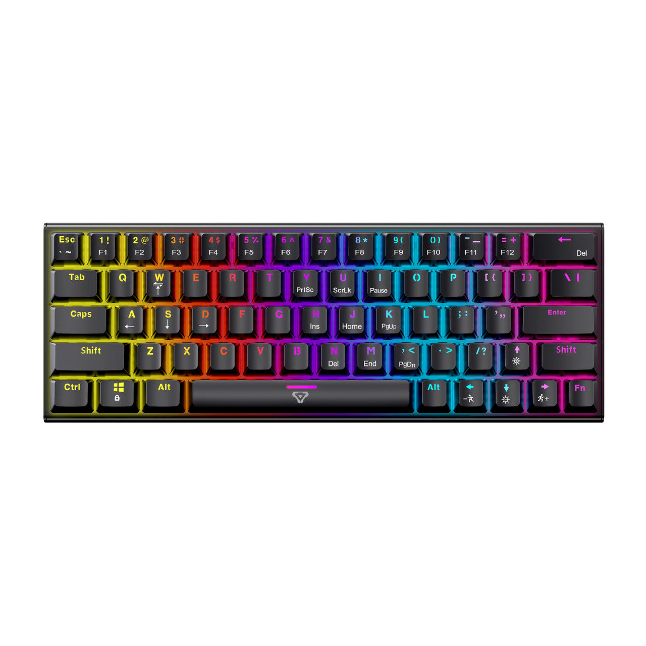 Gaming Mini Mechanical Keyboard Black - By Laser