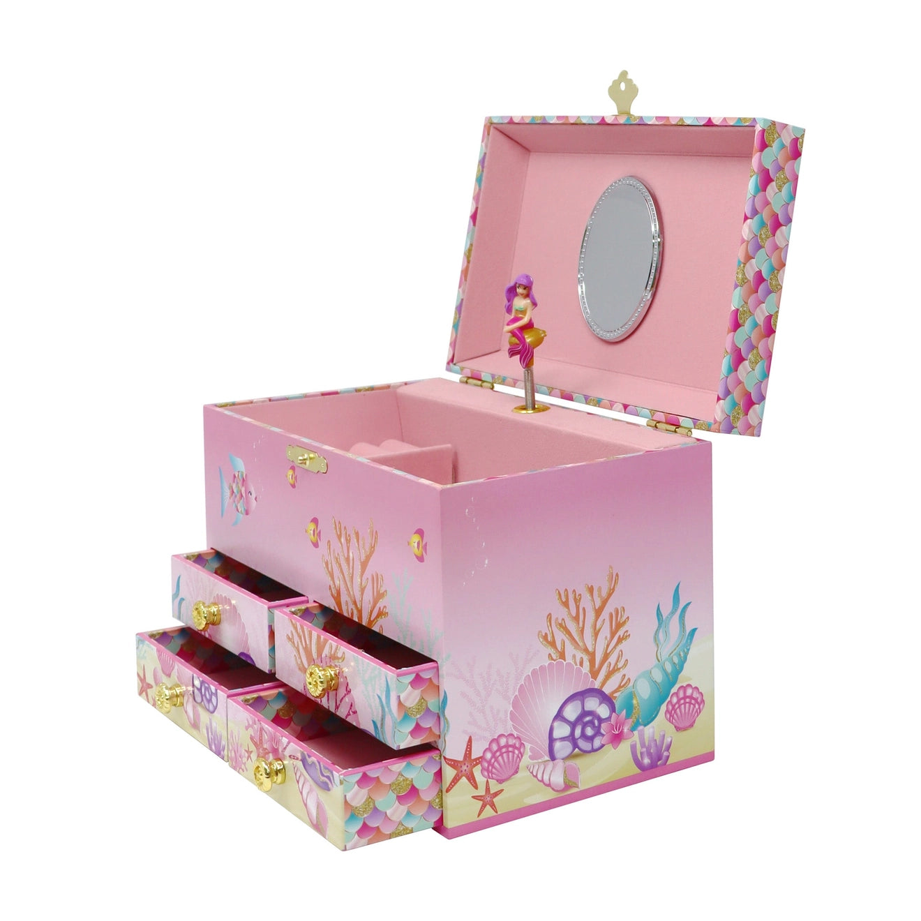 Enchanted Mermaid Musical Jewellery Box