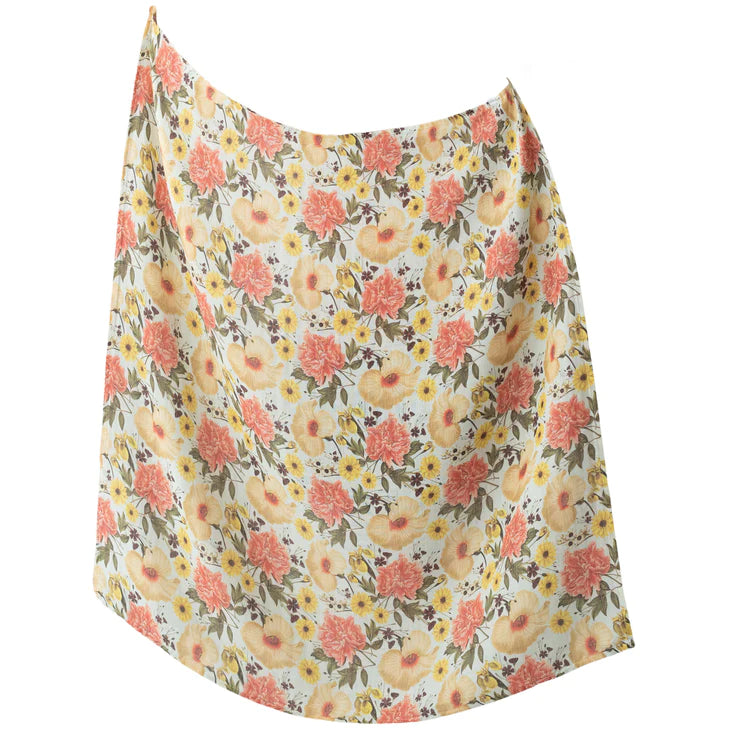 Organic Bamboo Swaddle - Adaline by Kute Cuddles