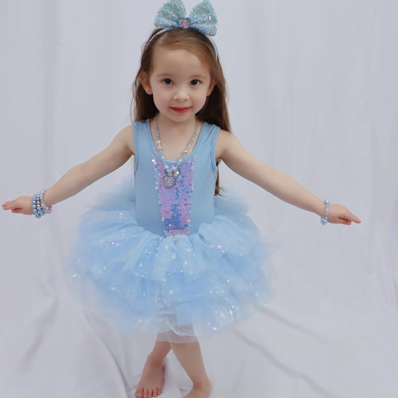 Disney Frozen Elsa Tutu Dress Up Costume - By Pink Poppy