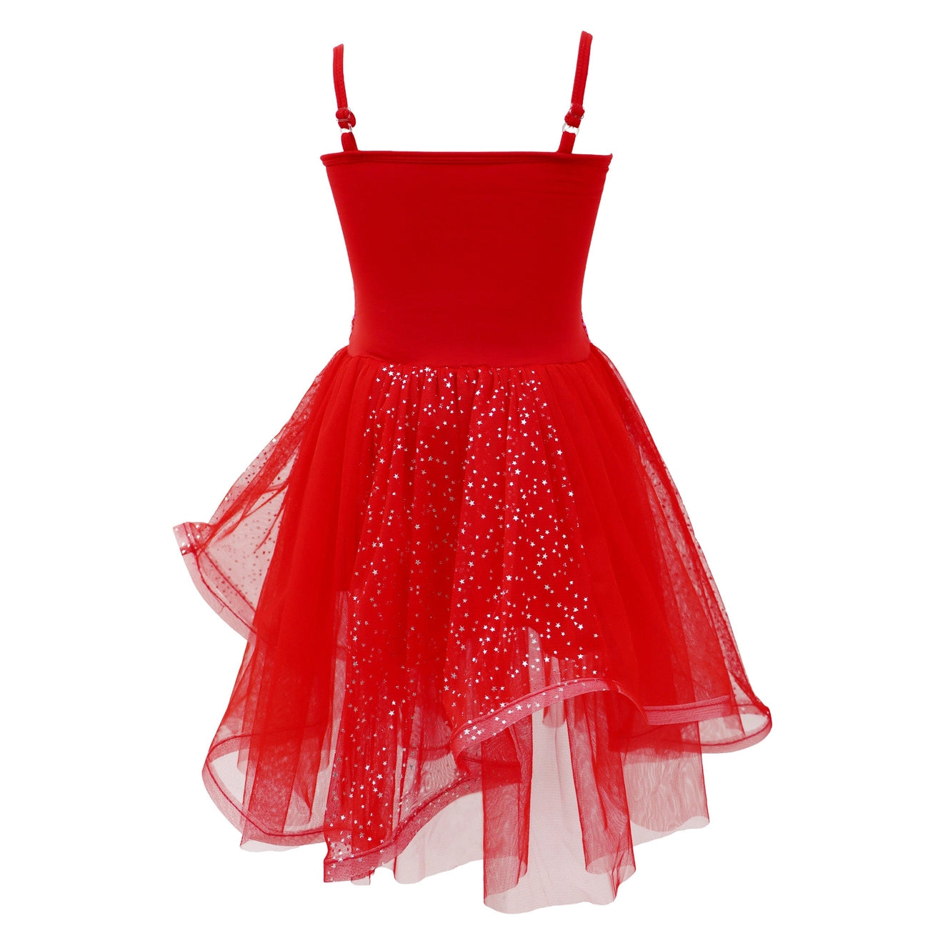 Twinkling Red Dress - By Pink Poppy