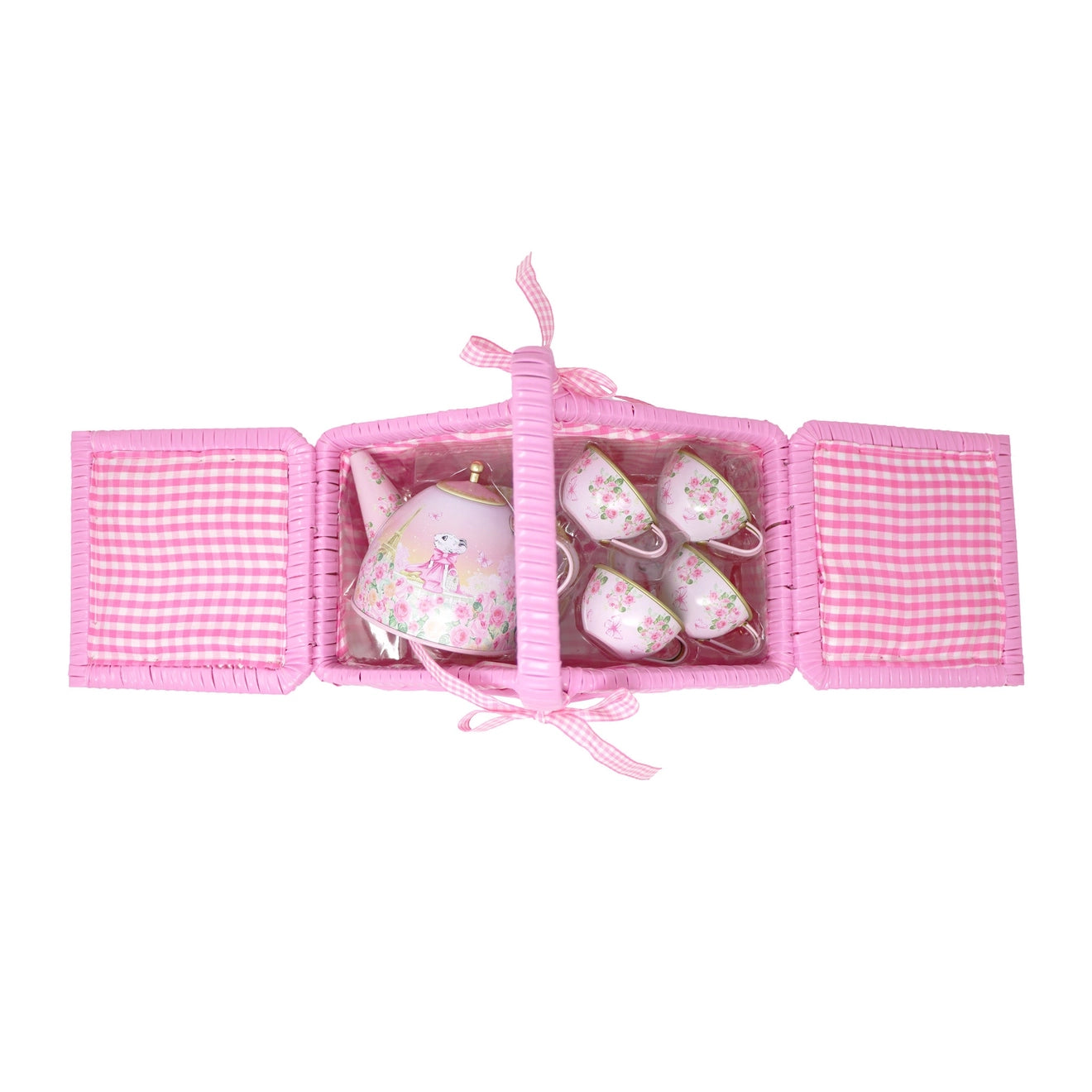 Claris the Chicest Mouse in Paris Picnic Tea Set - By Pink Poppy