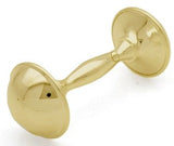 Elegant Gold Plated Rattle - By Simply Elegant