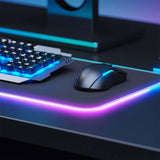 RGB LED Gaming Mouse Pad Extra Large - By Laser