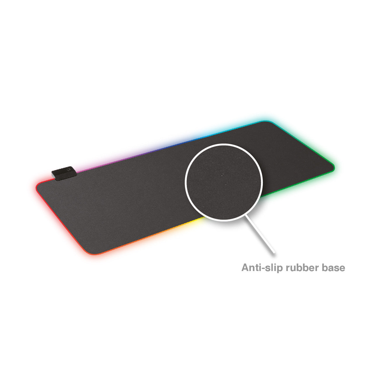 RGB LED Gaming Mouse Pad Extra Large - By Laser
