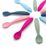 Sage 2-in-1 Silicone Spoons and Teether - By Bright Berry