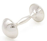 Elegant Silver Plated Rattle - By Simply Elegant