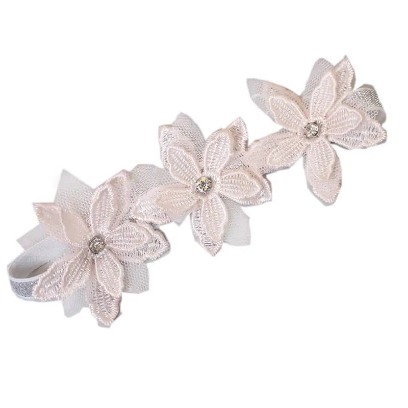 Pink Floral Headband - By Lilvida